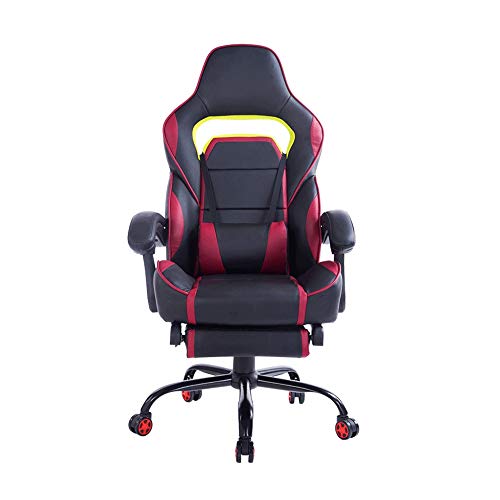 Gaming Executive Chair Footrest and L Cushion Heavy Duty Er Working Chair Vision