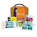 Price comparison product image Reliance Medical Public Service Vehicle First Aid Kit - PSV - in Large Orange Compact Aura Box - Wall Mountable Bracket