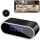RYLIOSA Hidden Camera Clock 1080P Wireless spy Camera Indoor...