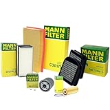 Oil Air Paper & Carbon Cabin Fuel Filter Service Kit For W210 E320 Base 3.2