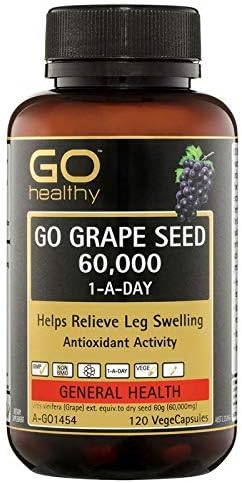 GO Healthy Grape Seed 60000mg 120 Vege Capsules
