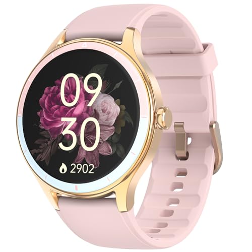 Smart Watch for Women, Pink Fitness Tracker & Health Monitor