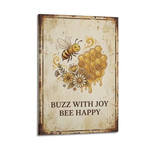 Poster nautique Buzz Joy Bee pour chambre d'enfant et salle de jeux familiale
