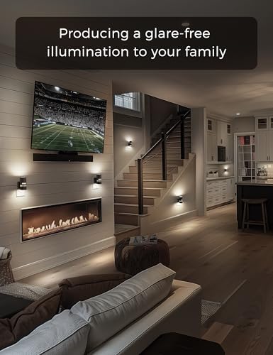 Image of L LOHAS LED Motion Sensor Night Light Plug in, 5000K Daylight White, 2 Pack | Night Lights Plug into Wall with Adjustable Brightness, 1W Energy-Saving Nightlight for Bathroom Bedroom Kitchen Hallway