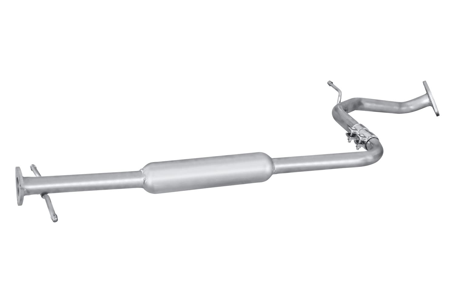 HELLA 8LB 366 020-811 Tłumik przedni - Easy2Fit® Kit - z przodu - dwuczęściowy - Komplet z elementami do montażu - dla m. in. HYUNDAI ACCENT