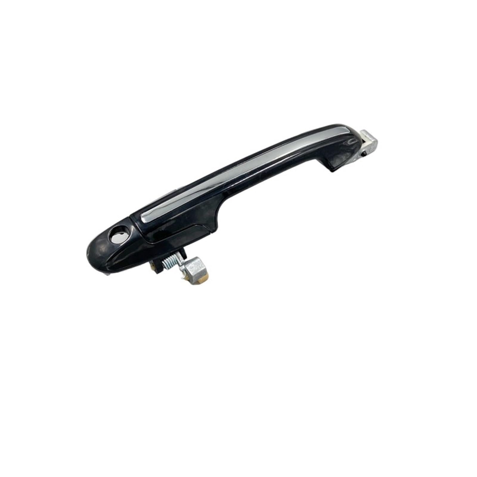 DBCKLS Vehicle Exterior Outer Door Handle for Accord 2003 2004 2005 2006 2007 Door Outer Handle Chrome with Black(Front Left)