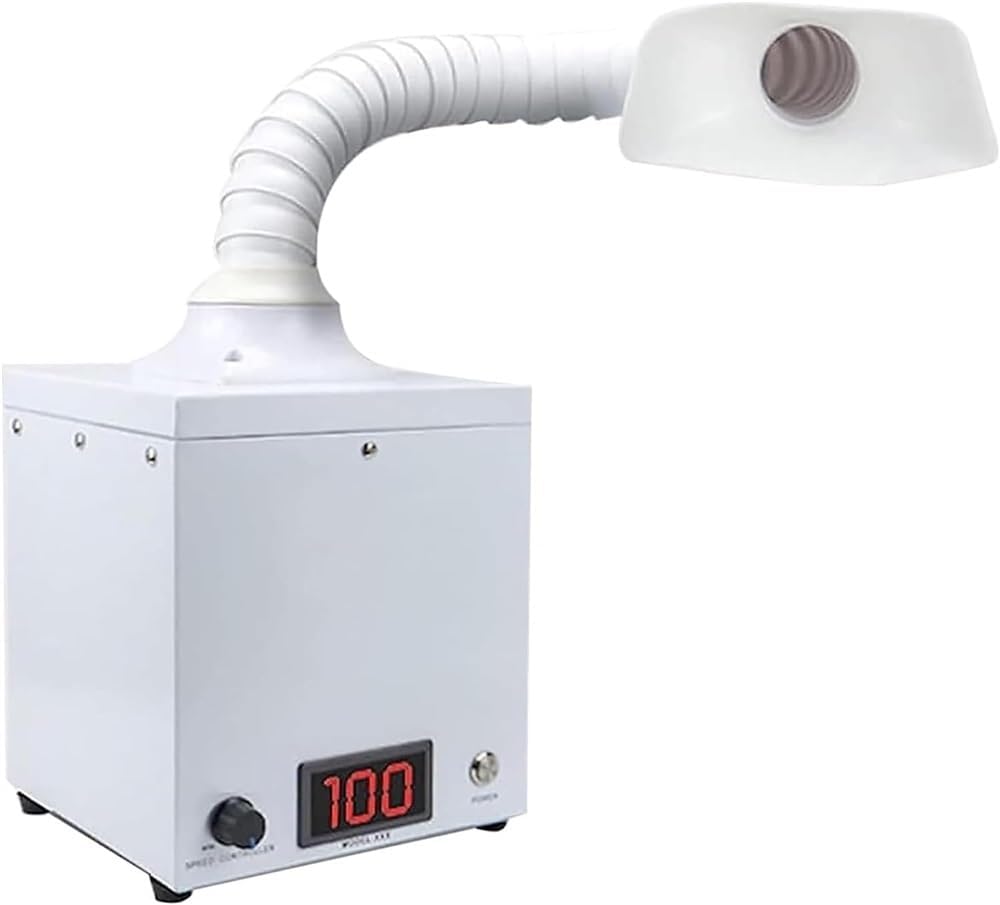 Welding Fume Extractor, 135W Solder Fume Extractor, Strong Suction Fume Smoke Absorber with Filter and Purification Function, for DIY Welding Work Soldering Work, Reduce Harm To Human Body From Harmf