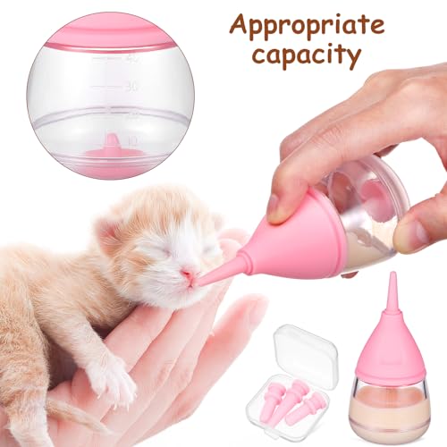 Mipcase Kitten Bottle Feeding Kit Silicone Puppy Bottles for Mini Kitten Bottle with Cleaning Brush for Kittens Puppies  Cucciolini Doodles Mipcase kitten bottle feeding kit silicone puppy bottles for mini kitten bottle with cleaning brush for kittens puppies   cucciolini doodles