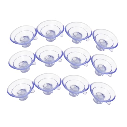 Garneck 30 Pcs Suction Cup Hooks Window Suction Hooks for Cable Fairy Lights Glass Holder Clips for Christmas Decor