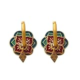 Vintage Drop Oil Earrings Stylish Ear Cuff Fashion Jewelry For Women Comfortable And Hypoallergenics Ear Buckles