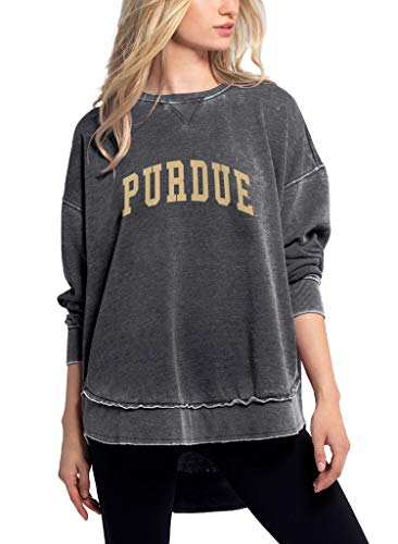 Chicka-d Women's Campus Pull Over, Charcoal, Large