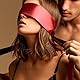 joonnair Herz BDSM Leder Paddel Flogger Und Lange Augenmaske, peitschen set für sex, Spanking Paddle, SM Paddel aus Leder Geeignet zur Steigerung der Gefühle