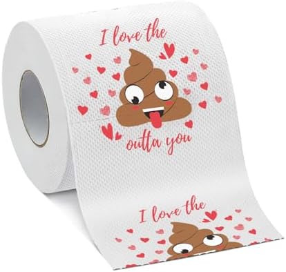 Valentines Day Gifts for Him/Her,Novelty Toilet Paper Romantic Ga...