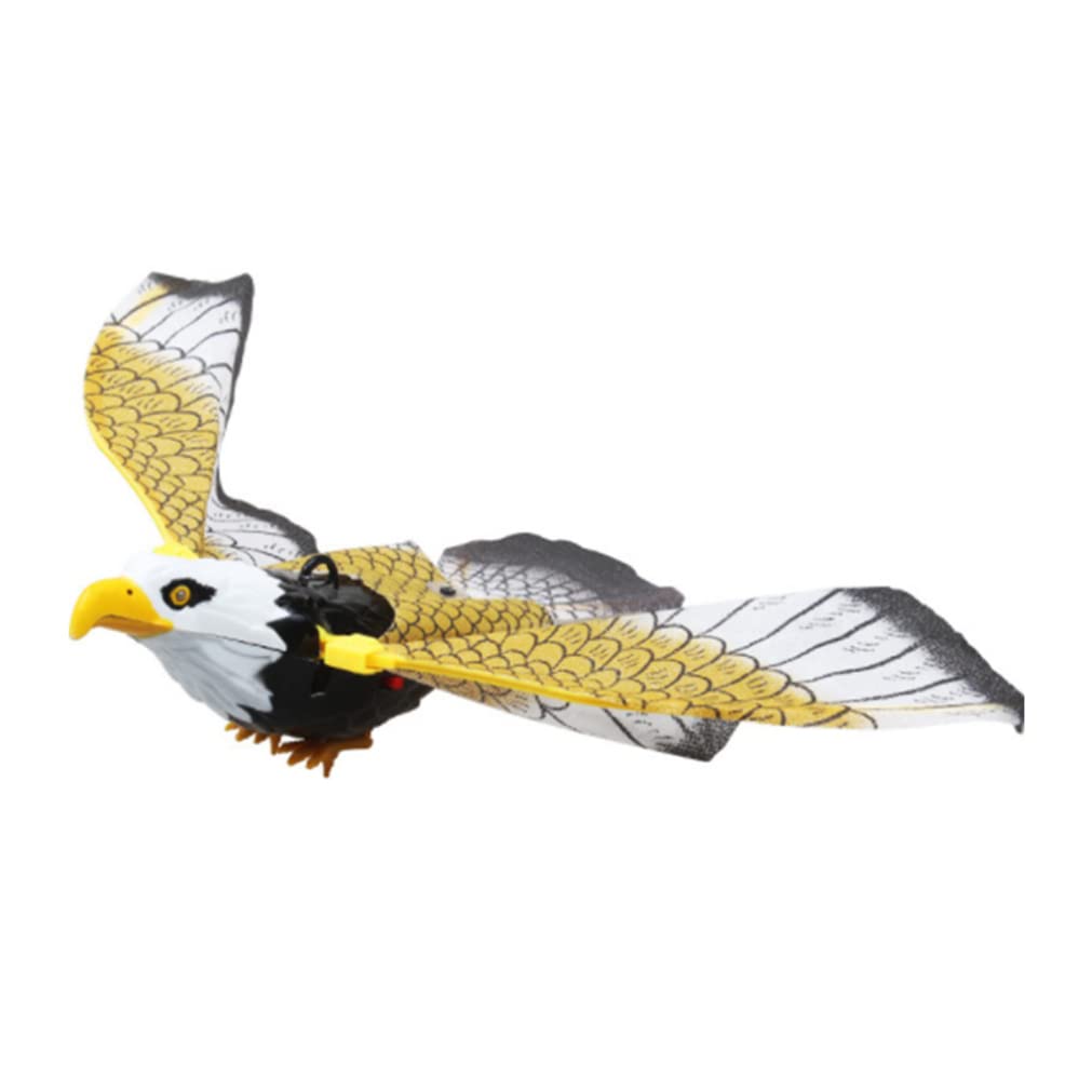 Sunaomni Bird Scarer Fake Flying Hawk Decoy Hanging Hawk Flying Eagle Bird Scarer With Pigeon Deterrent Bird Scarer Eagle For Easier Storage For Birds, Mice, Squirrels, Rabbits & Other Birds Or Rodents