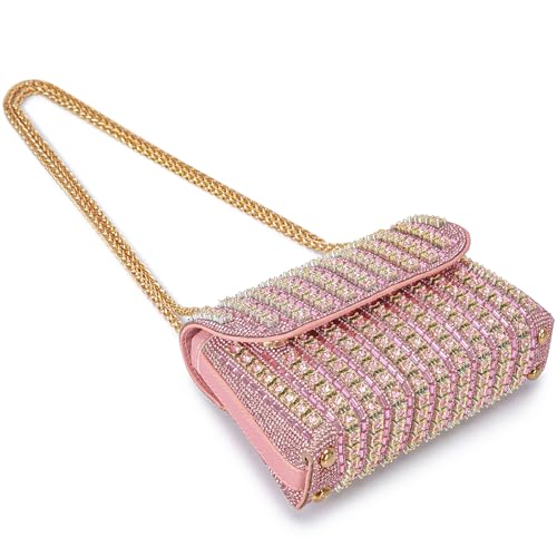 Image of Women's Evening Handbags Rhinestone Purse Crystal Evening Clutch for Women Formal