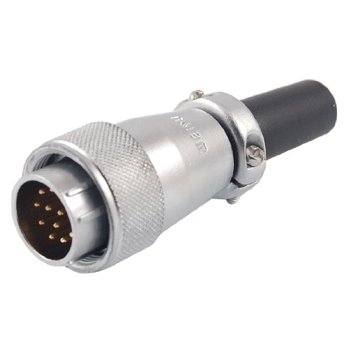 Conector Plug Aviation 12 Pins 400V 5A Aexit