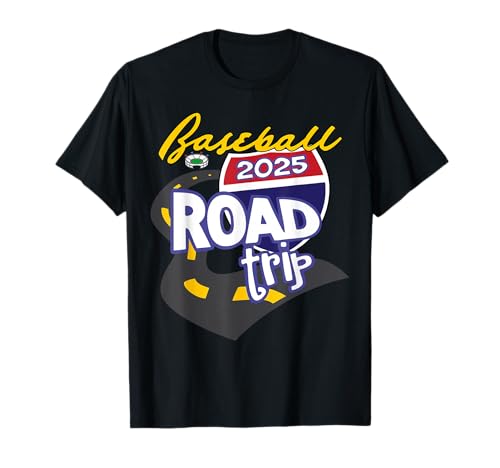 2025 Baseball Road Trip T-Shirt
