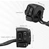 Motorcycle 1 25mm Handlebar Switches Control and Wiring Harness Replacement for Harley Sportster 883 Dyna Softail Touring 1996-2012 (1 Pair Black)