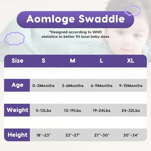 Image of PuppyPaws Baby Sleep Sack 2-Pack Set, Transitional Swaddle, Swaddles for Newborns, 1.0 Tog Sleep Sack 3-6 Months, Wearable Blanket Baby with 2-Way Zipper