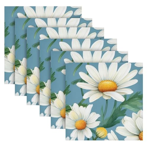 Servilletas de tela multicolor 20x20 pulgadas pack 6 miniatura 2