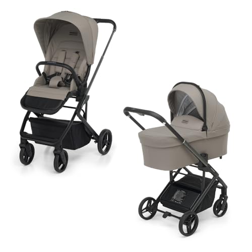 Foppapedretti Tictoc Duo cochecito+capazo, Desert