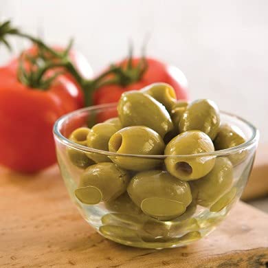 Divina Pitted Italian Green Olives 1.1 oz, 40 Pack