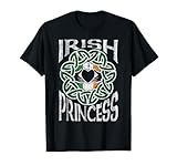 Irish Princess Celtic Knot Claddagh Ring St. Patrick's Day T-Shirt