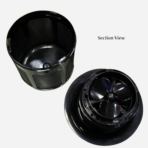 Image of Mosclean IS1 UV Mosquito Killer Machine for Home Indoor & Outdoor | Chemical-Free Mosquito Trap with UV LED & Suction Fan | Silent Operation |Energy Efficient 4W Mosquito Catcher (Black)