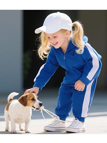 Tiny Cutey Toddler Baby Girl Boy Clothes Long Sleeve Hoodie Sweatshirt Sweatpants Suit Sets with Cap 3PCS Fall Winter Outfits4