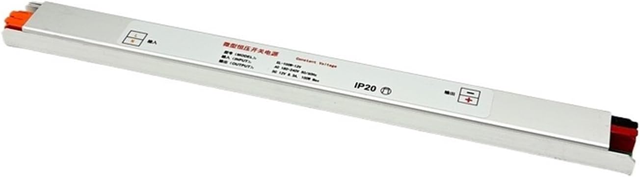 LED Micro Switch Power Supply DC12V 6W 12W 24W 36W 48W 60W Wardrobe Cabinet Light Strip Module Plastic Shell Transformer(DC24V 100W 320mm*25mm*16mm)