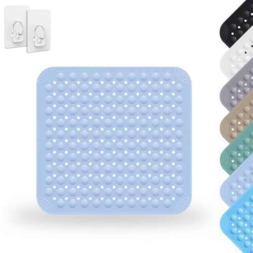 Duschmatte rutschfest 48 x 48 cm, Rutschmatte aus PVC, Duschmatte...