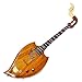 Tamegems Craft Isarn Acoustic Electric Phin 3 Strings, Thai Lao Guitar Musical Instrument, Traditional Thai Classical Musical Pin118, brown (Pin106)