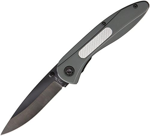 Stone River Gear Titanium Coated Aluminum Ceramic Folding Knife