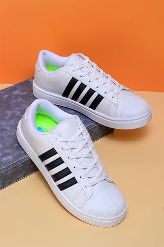 Image of ATHCO mens U-star Sneaker|Memory Foam Comfort|Laceup|Casual Shoes for Men|Soft Trendy Shoes For men|Fashion Sneaker|Genz|Millennials|Alpha|Footwear|Lightweight|EasyCare|Comfortable|Dailyuse|Extrasoft|SlipResistant|Durable|EasyCare|Shoes For Men's & Boy's