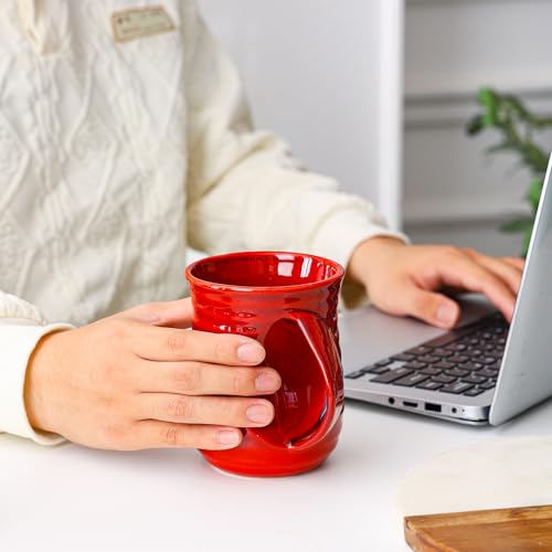 Taza de cerámica grande 21 oz, apta microondas y lavavajillas miniatura 3