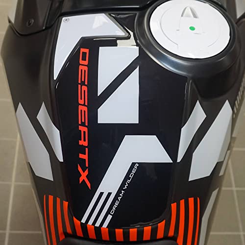 Protection réservoir moto resin compatible avec Ducati DesertX 2023 Labelbike