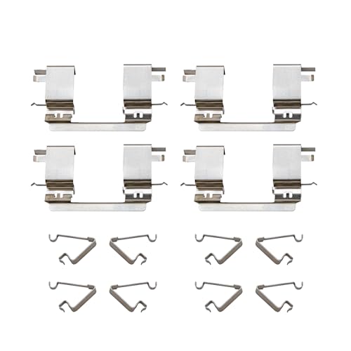 Image of Detroit Axle - Front Brake Pads for 2017-2025 Honda CR-V 2023-2025 HR-V 2017-2021 Clarity, Ceramic Brake Pads with Hardware Replacement