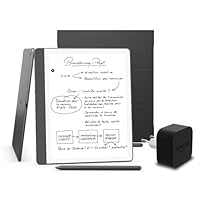 Kindle Scribe (versione 2024) 64 GB, una cover Amazon Plant e un alimentatore Amazon Powerfast da 9...