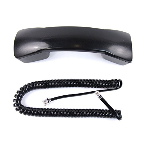 The VoIP LoungeBlack Handset with 9 Foot Cord for Avaya Partner Euro Series 1 Phone 6 18 18D and 34D and Merlin Magix Series 4406D+ 4412D+ 4424D+ 4424LD+