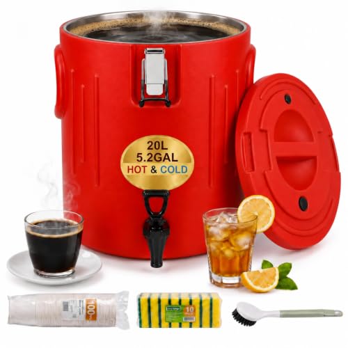 5.2-Gallon Insulated Dispenser with Spigot
