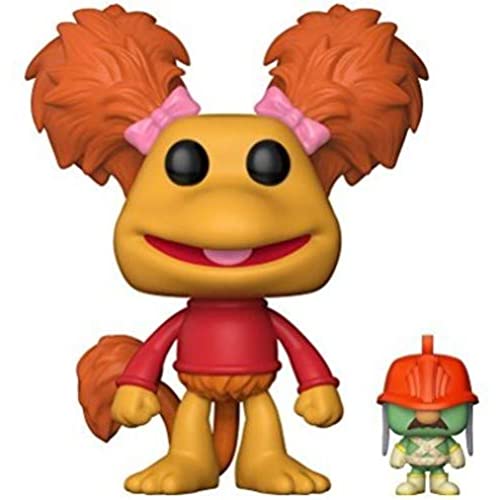 Funko Pop! Television: Fraggle Rock - Red With Doozer Collectible Toy,Orange