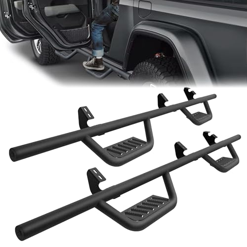 Estribos para Toyota Tacoma 2024-2025 acabado negro texturizado