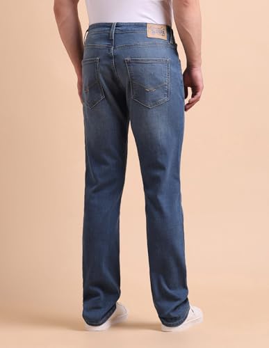 Image of U.S. Polo ASSN. Denim Jeans for Men - Slim Straight Fit, Mens Jeans for Office & Regular Wear