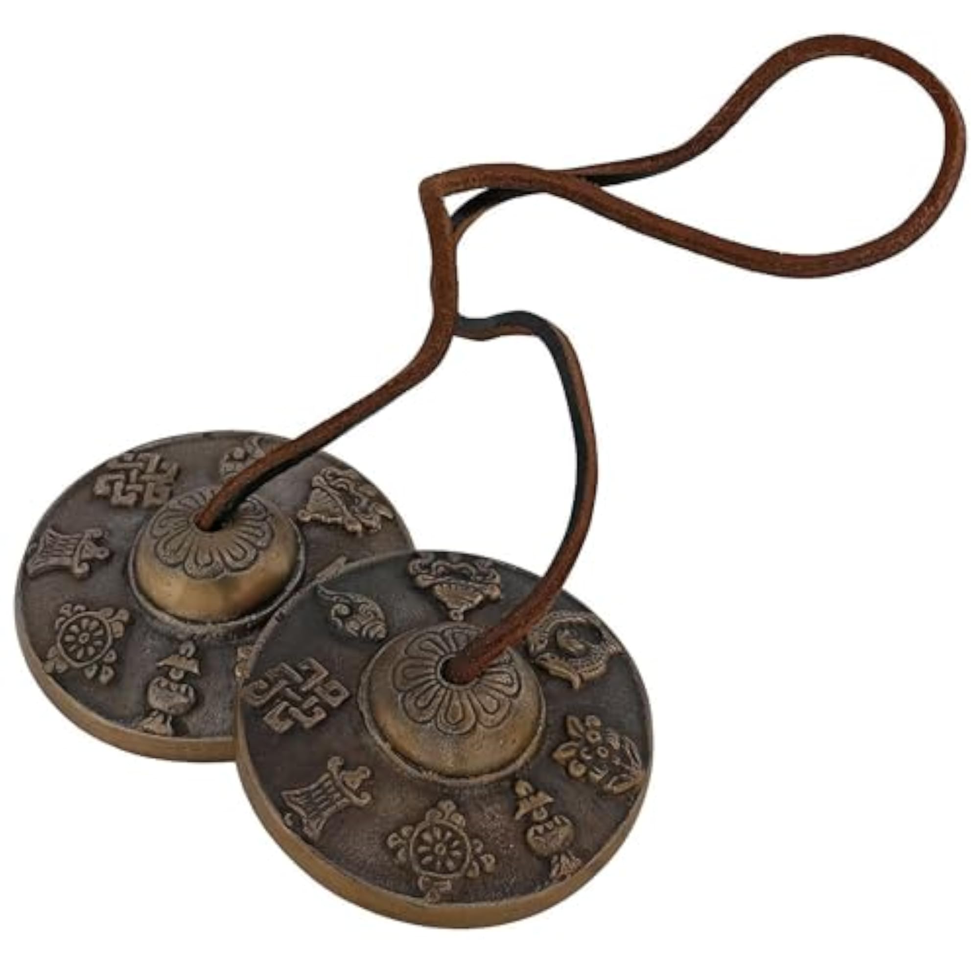 Brass Tingsha Bell Manjeera for Meditation
