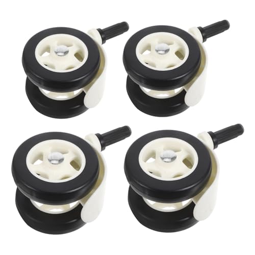 Roues de poussette FRCOLOR (lot de 4) - Rechange silencieuse avant et arrière