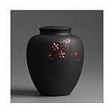 ZHAOZHAO Begräbnis-Urn-Steinhändler Human-Asche Für Erwachsene Kinder- Oder Haustier-Begleichen Urnen Gedenken/Bl