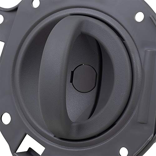 Autoandart Brock Replacement Passengers Inside Interior Gray Door Handle With Housing Repair Kit Compatible With 06-10 Commander Suv 1Pf021Dvaa #TOP5