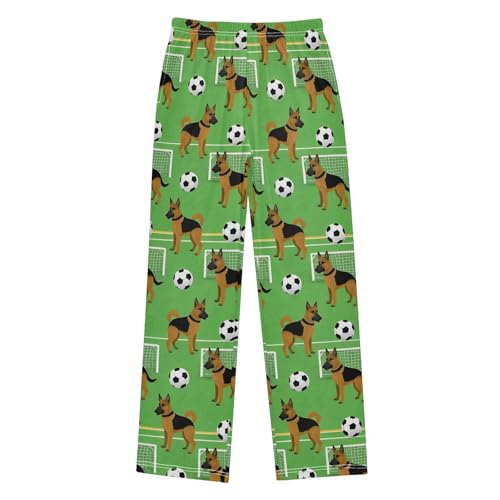 Pajama Pants German Shepherd Football Long Sleep Pants Lounge Bottoms