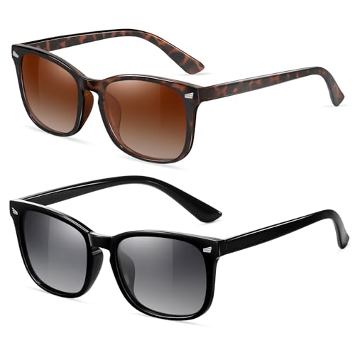 FEIDUSUN Polarized Sunglasses for Women and Men Classic Trendy Sun Glasses with UV Protection