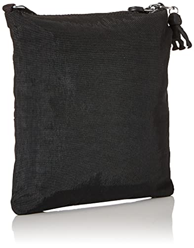 Kipling Mini bolsa feminina Keiko, bolsa leve ajustável, alça de ombro de nylon durável, Black Noir,